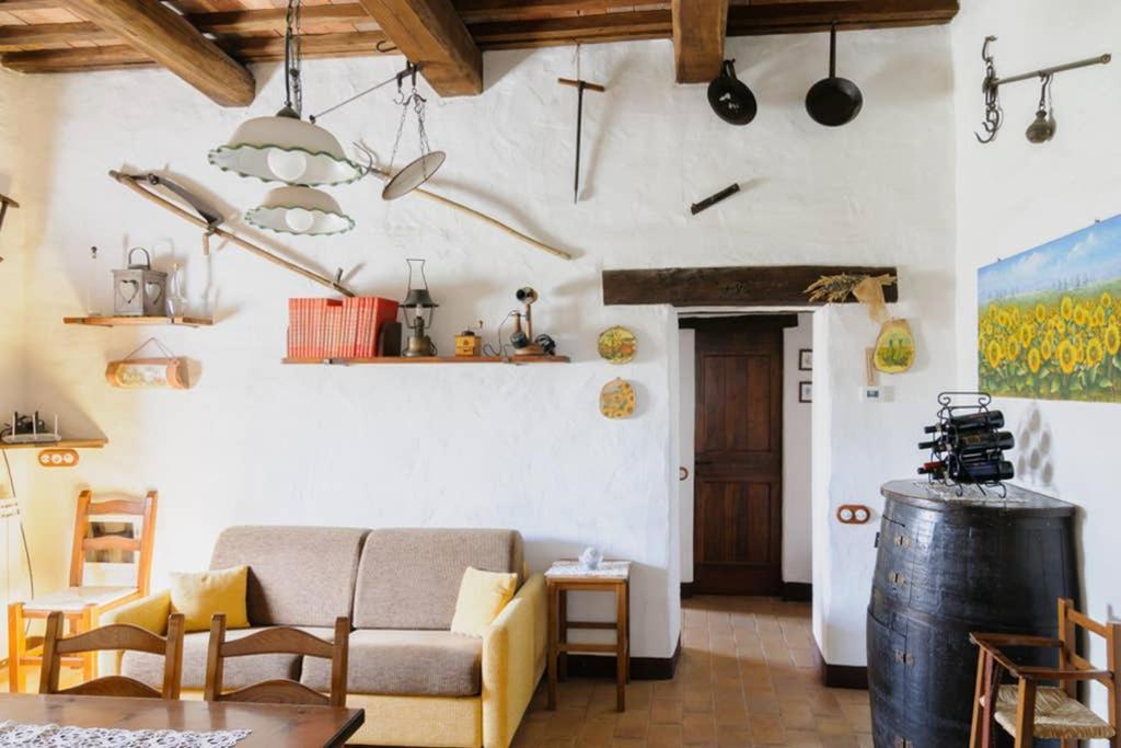 Girasole Cottage Overlooking The Orcia Valley In Tuscany Radicofani Exterior foto